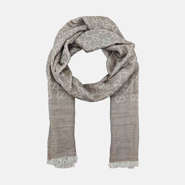 Wool Scarf Gray