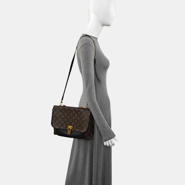 MARIGNAN Monogram Coated Canvas Brown