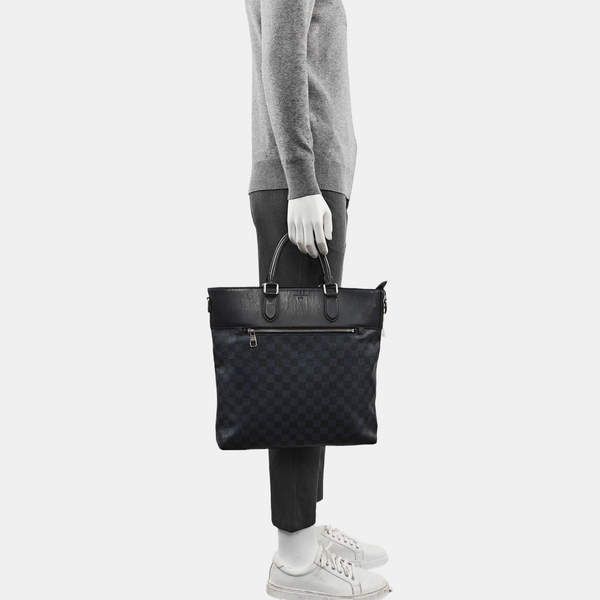 EXPLORER Damier Coated Canvas Blue