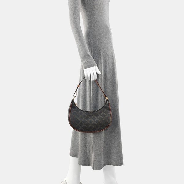 AVA Small Coated Canvas Brown