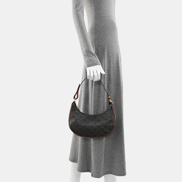 AVA Small Coated Canvas Brown