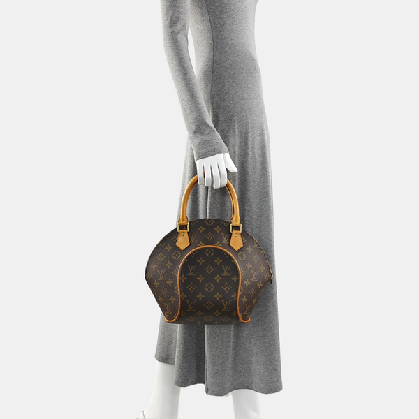 ELLIPSE Monogram Coated Canvas Brown