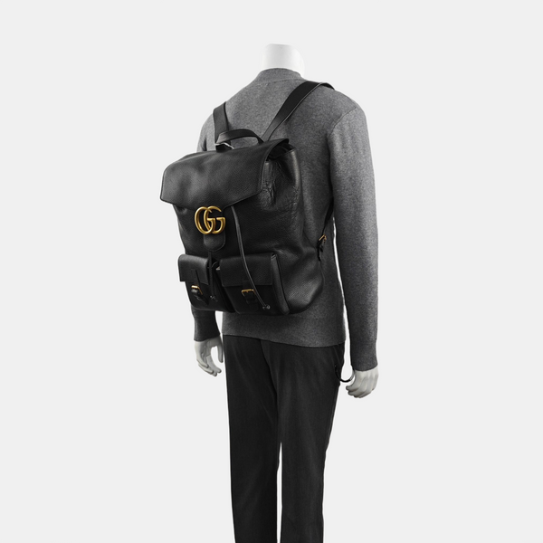 Calfskin Backpack Black