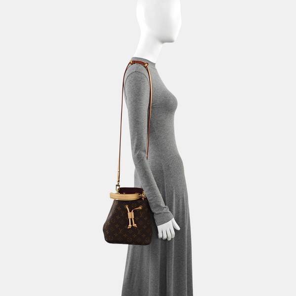NÉONOÉ BB Monogram Coated Canvas Brown