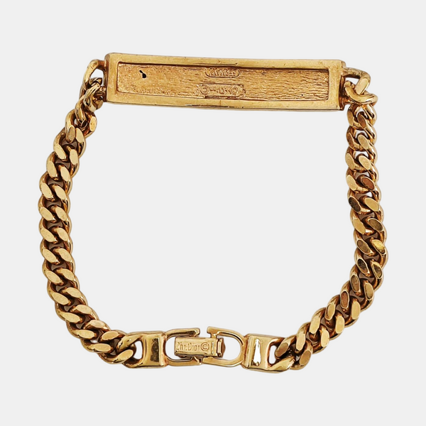 Petit CD Metal Gold Bracelet