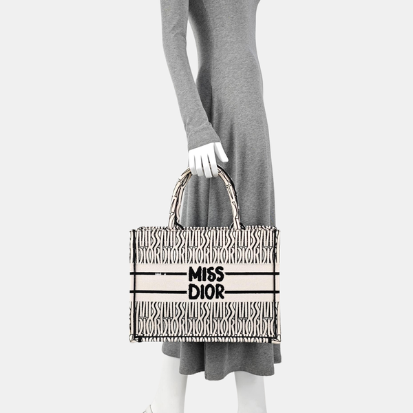 Book Tote Medium Canvas Pink