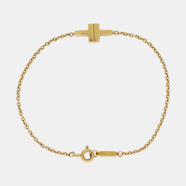 Tiffany T 18k Gold Bracelet