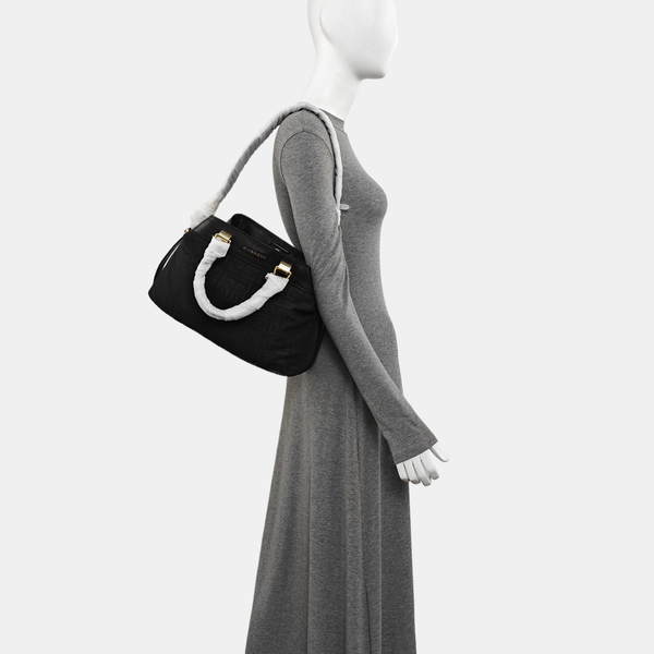 Canvas Shoulder Bag Black