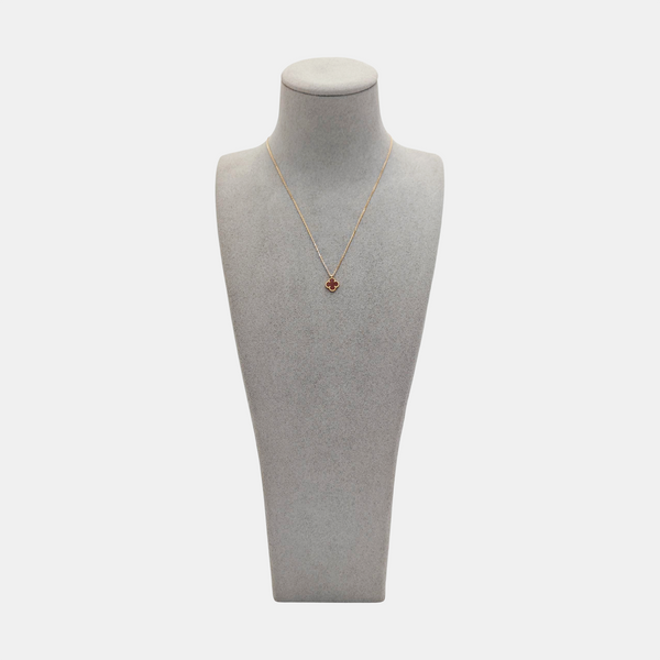 Sweet Alhambra 18k Rose Gold Necklace