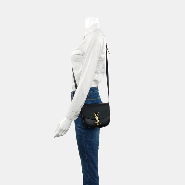 Authenticated pre-owned KAIA Small Calfskin Black - Shoulder Bag at Looply