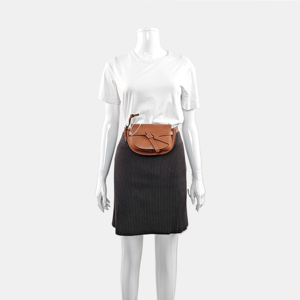 Gate Mini Calfskin Brown