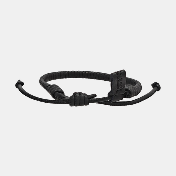 Leather Black Bracelet