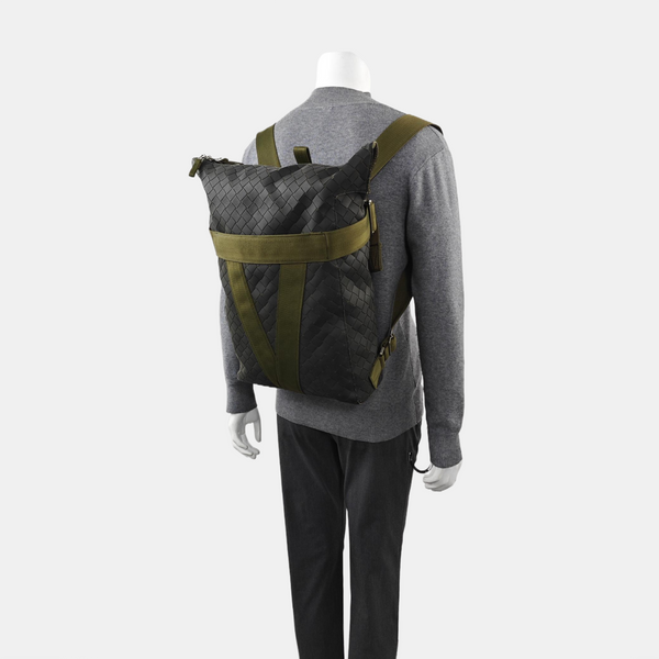 Fabric Backpack Green