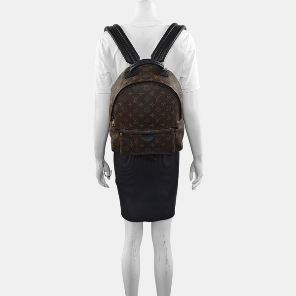 PALM SPRINGS MM Monogram Coated Canvas Brown