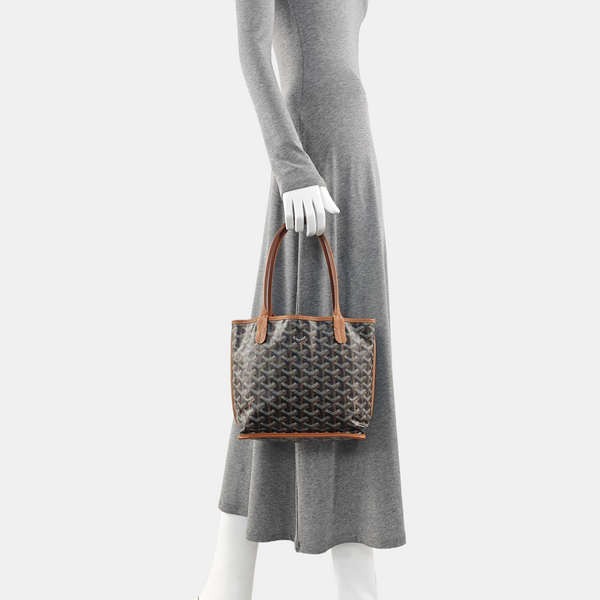 Anjou Coated Canvas Brown