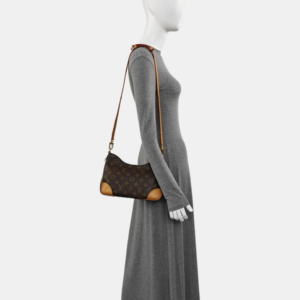 BOULOGNE Monogram Coated Canvas Brown