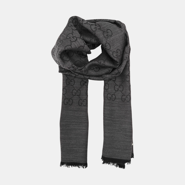 Wool Scarf Gray