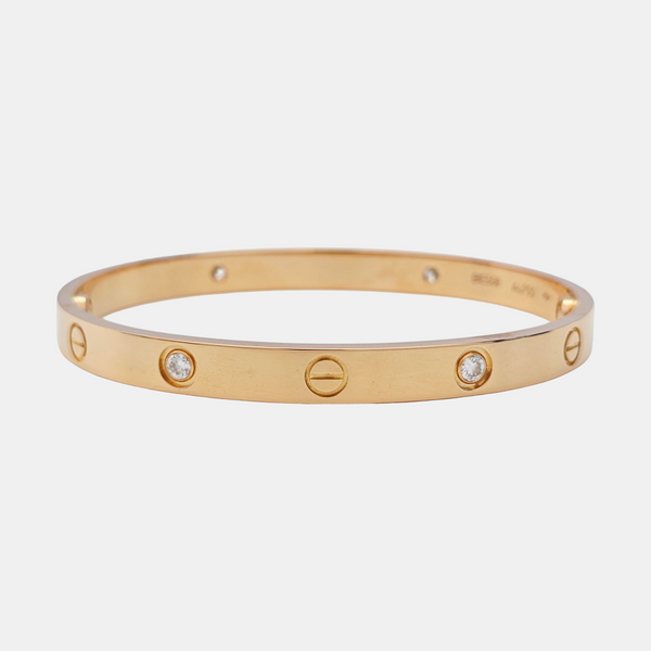 LOVE 18k Rose Gold Bangle