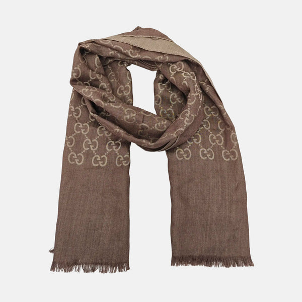 Wool Scarf Brown