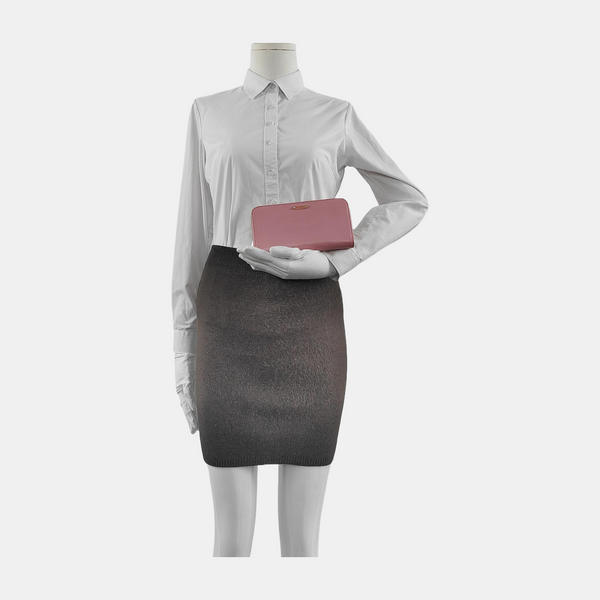 Calfskin Wallet Pink