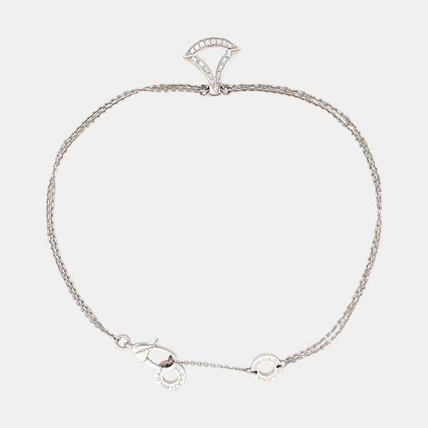 DIVAS' DREAM 18k White Gold Silver Bracelet