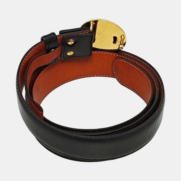 Leather Belt Black