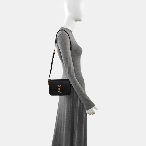 SOLFERINO Small Calfskin Black