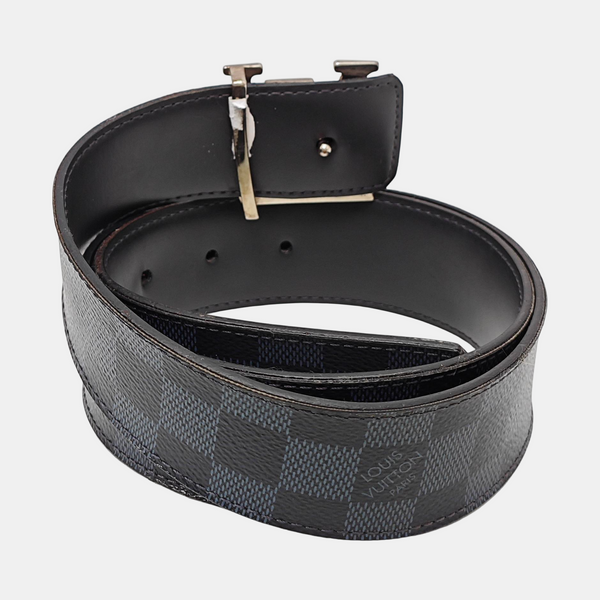 Coated Canvas Belt Blue