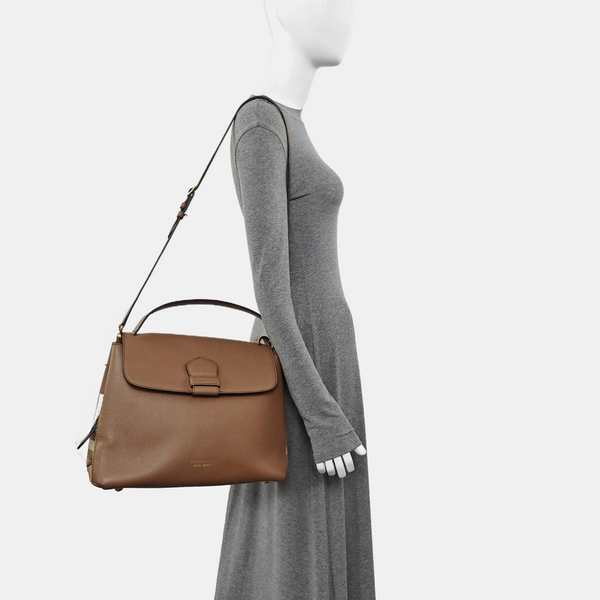 Camberley Derby Large Calfskin Brown