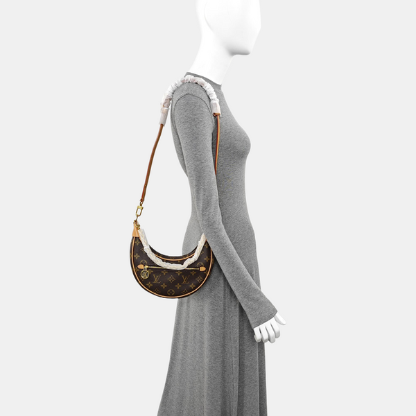LOOP Monogram Coated Canvas Brown
