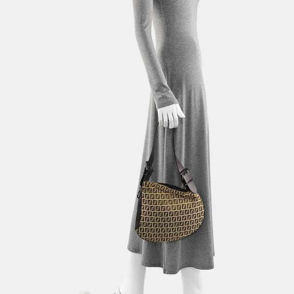 Canvas Top Handle Bag Beige