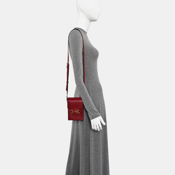 Horsebit 1955 Mini Calfskin Red