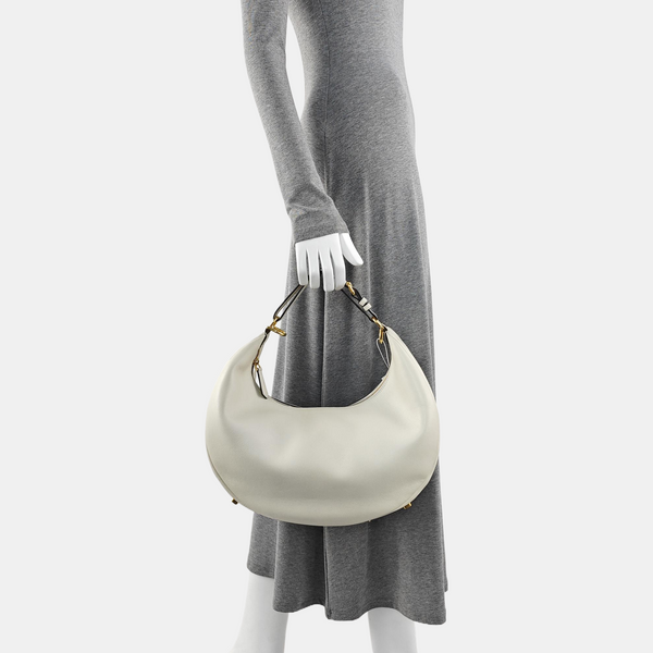 Fendigraphy Small Calfskin White
