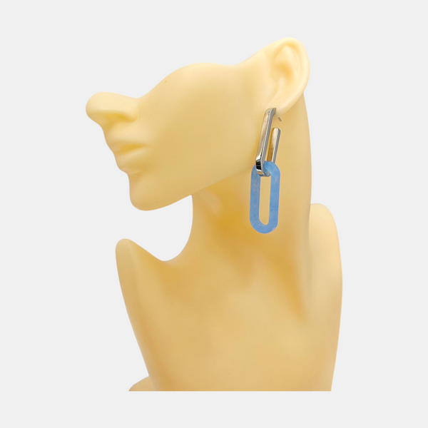 Metal Silver Stud Earrings