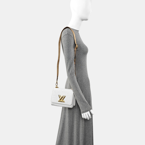 Authenticated pre-owned TWIST PM Epi White - Shoulder Bag at Looply