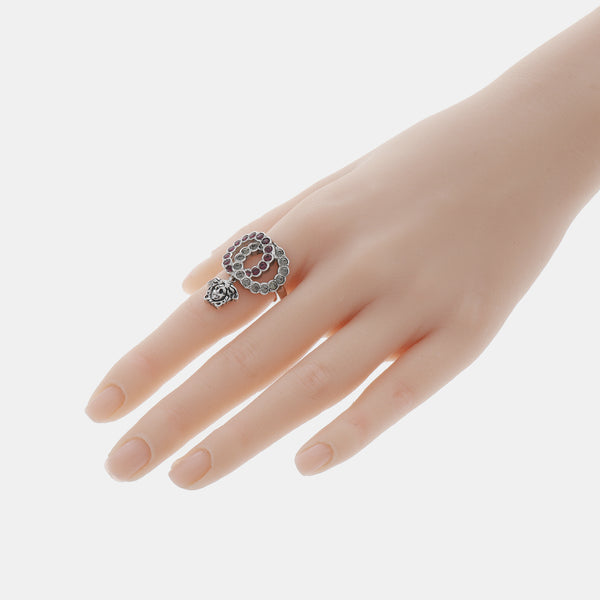 HK 13 Metal Silver Ring