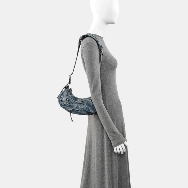 Le Cagole Small Denim Blue