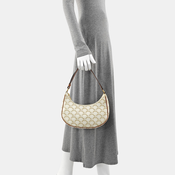 AVA Medium Coated Canvas Beige