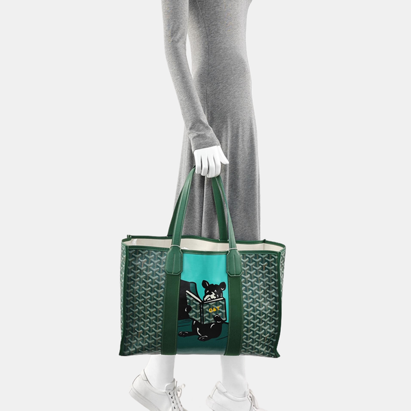 Artois Coated Canvas Green
