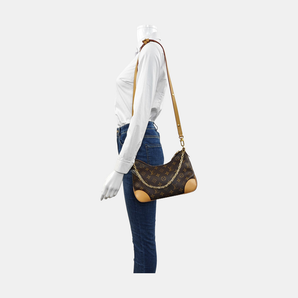 BOULOGNE Monogram Coated Canvas Brown