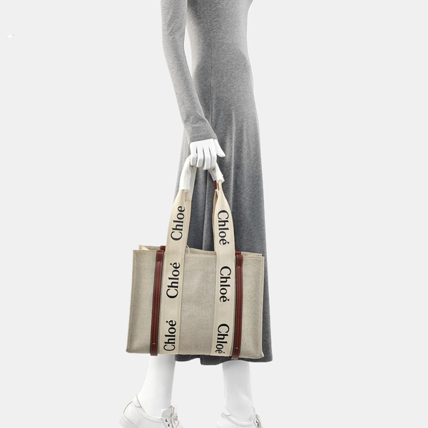 Woody Medium Canvas Beige