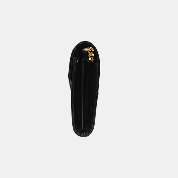 MONOGRAM Medium Chevron Calfskin Black
