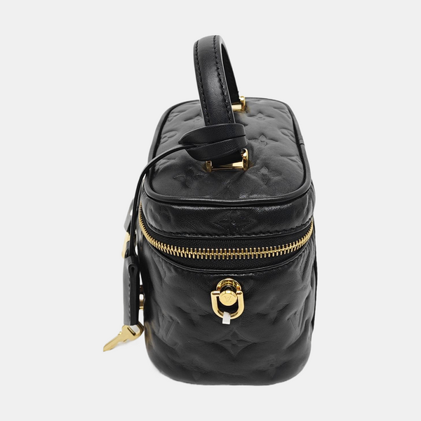 VANITY Monogram Lambskin Black