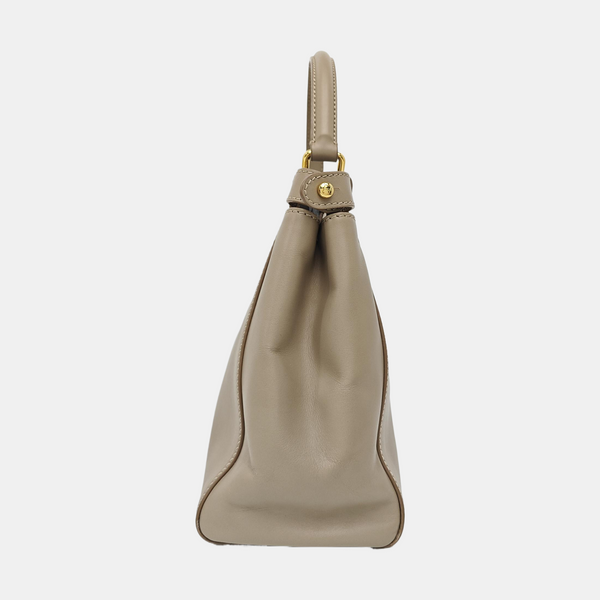 Peekaboo Medium Calfskin Beige