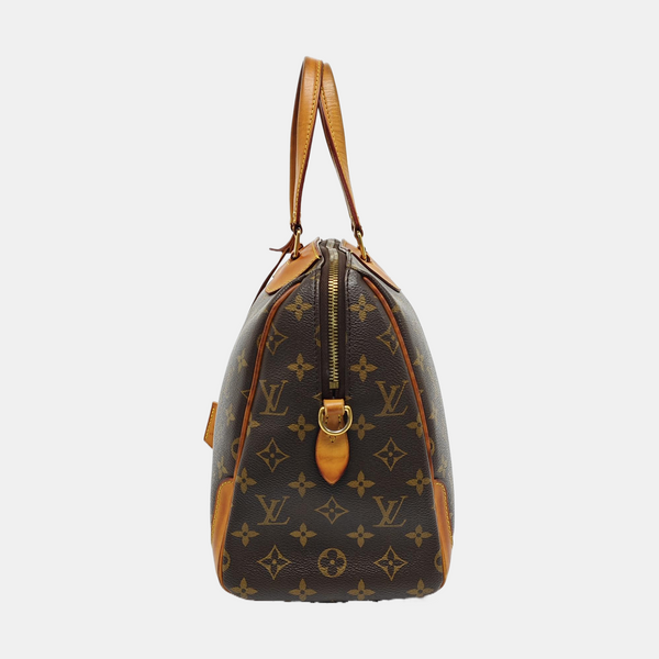 RETIRO NM Monogram Coated Canvas Brown
