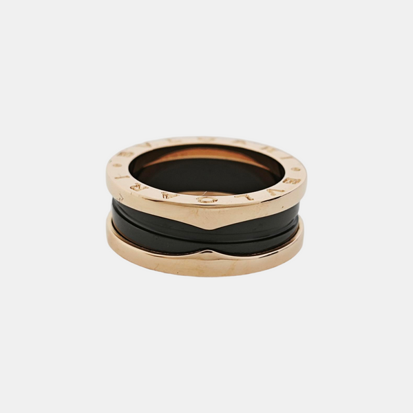 B.ZERO1 18k Rose Gold Ring EU 52