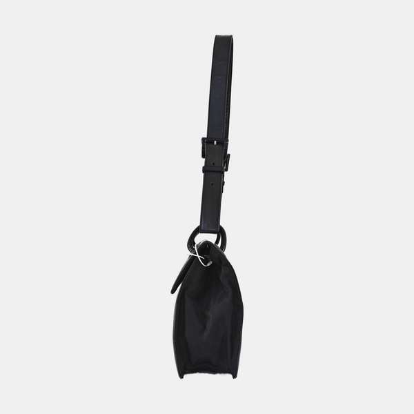 Calfskin Shoulder Bag Black