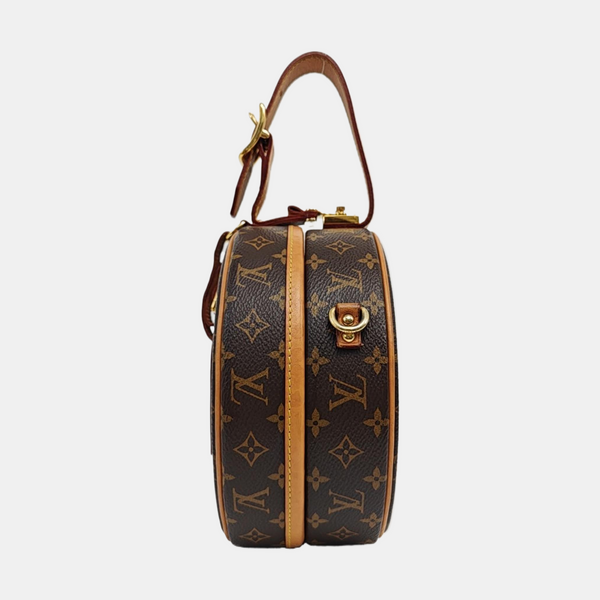 BOITE CHAPEAU PM Monogram Coated Canvas Brown