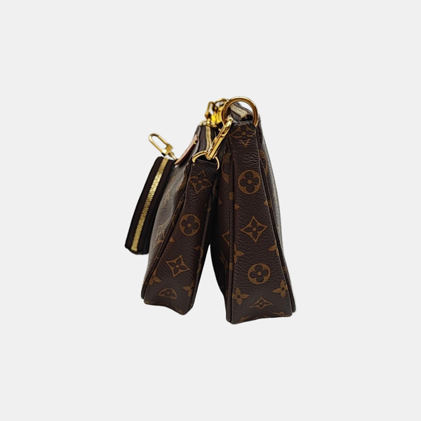 MULTI Monogram Coated Canvas Brown
