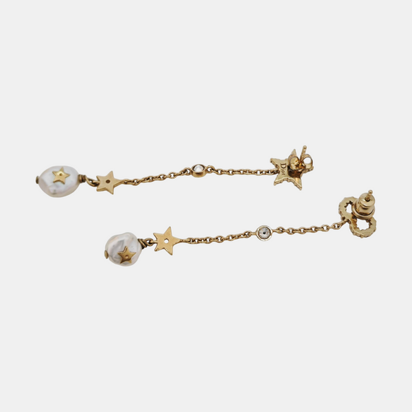 La Petite Tribale Metal Gold Earrings